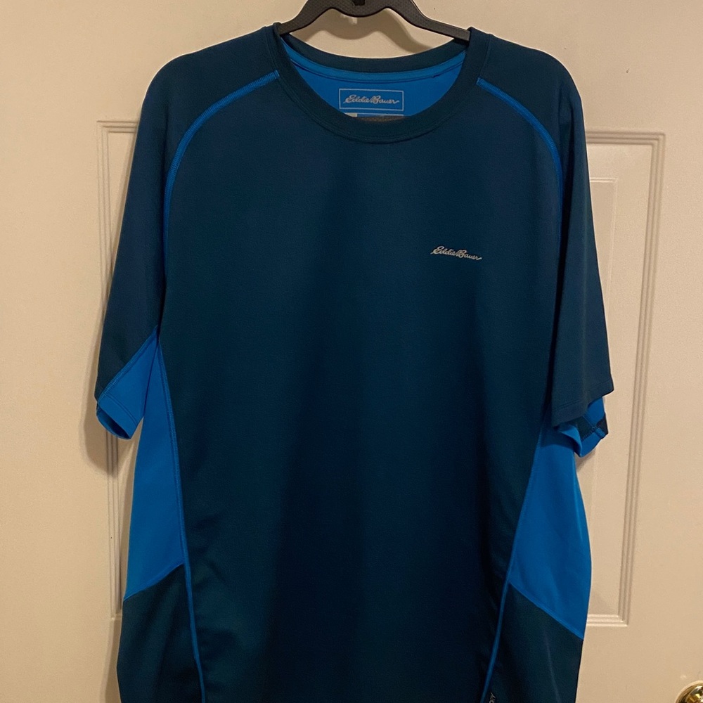 Eddie Bauer Men's Navy and Royal Blue Freedry